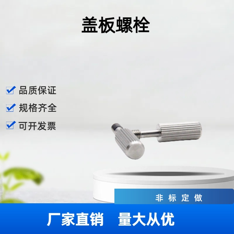 不锈钢滚花盖板螺栓防脱螺丝 GUTBR3/4-2/3/3.5/4/5-6/8/10/12/16