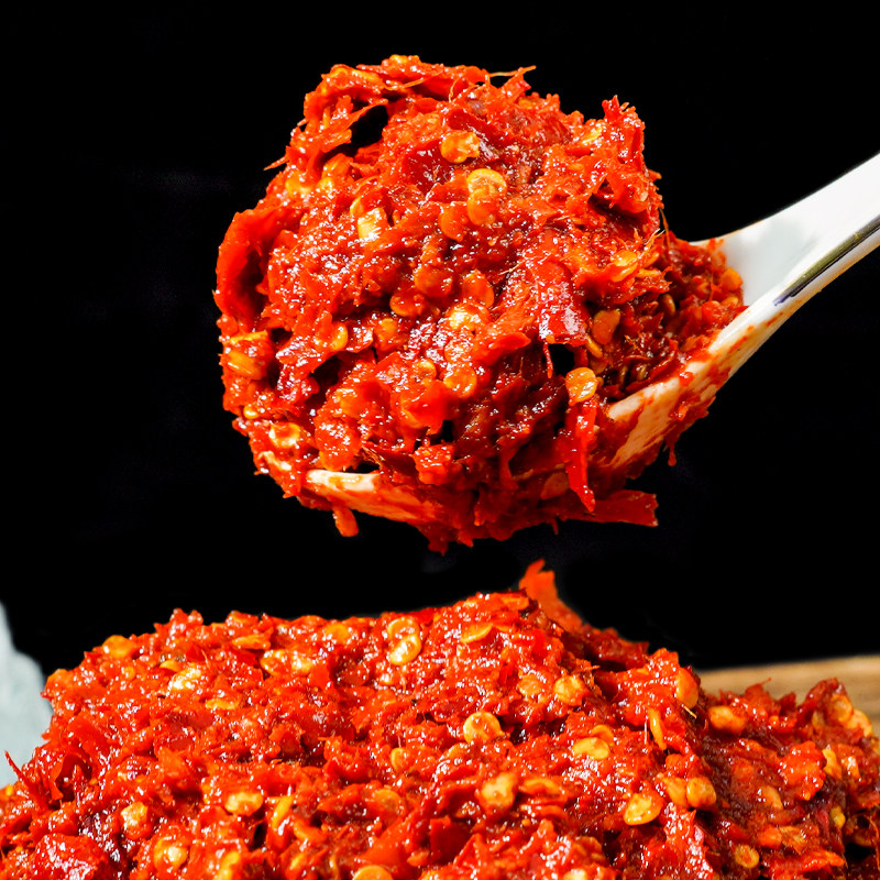 贵州糍粑辣椒姜蒜辣椒酱加用商用贵州特产炒红油辣子鸡辣椒类调料