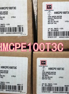 进口卡特拉汉莫Cutler-Hammer断路器HMCP E  HMCPE100T3C  HMCPS