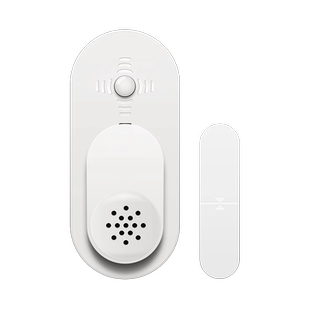 冰柜开门语音感应器冰箱开关门报警器迎宾器门窗关不严防盗提醒器