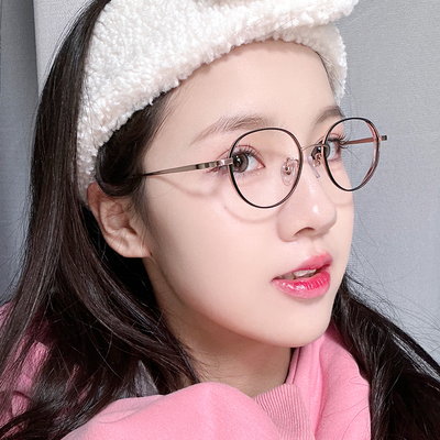 男女通用全框超轻纯钛配高度数