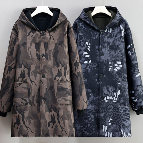 防脏衣秋冬羽绒服外套围裙加绒