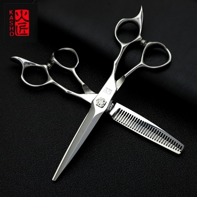 日本先锋火匠美发剪刀发型师专用平剪无痕打薄牙剪理发剪剪发剪刀