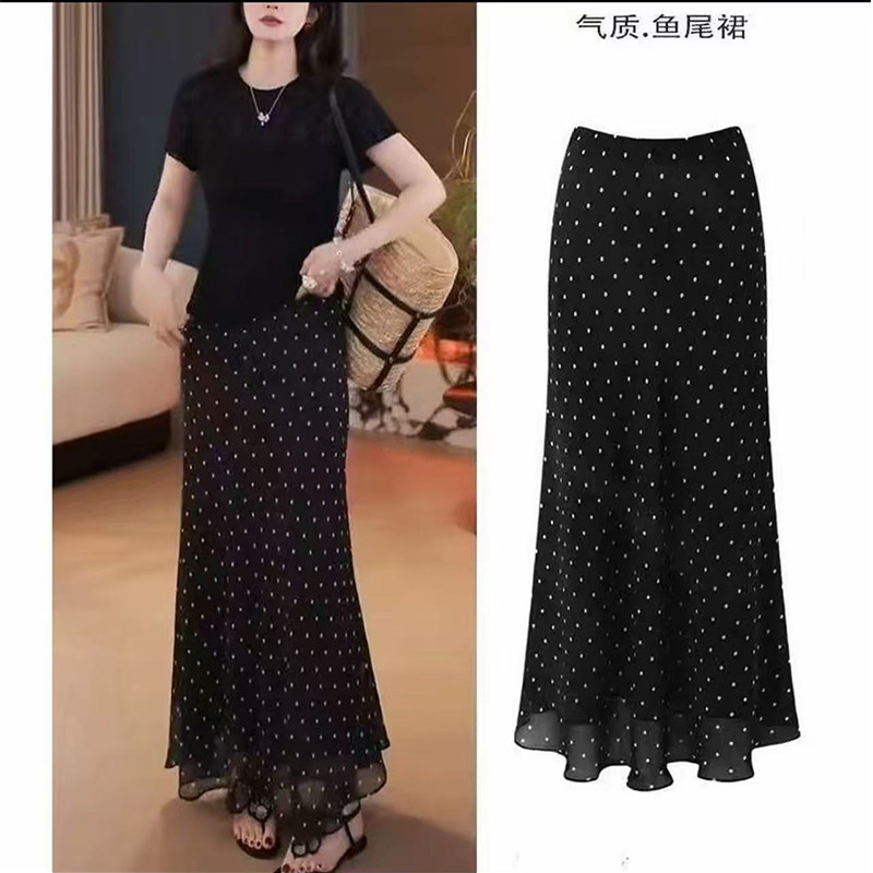 【2个长度+运费险】碎花半身裙高腰显瘦中长款鱼尾裙