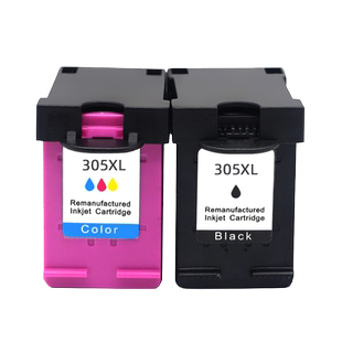 适用HP Deskjet 2710 2710e 2720 2720e 2721 2721e 2722 2722e打印机墨盒Plus 4120大容量墨水 305XL黑彩色