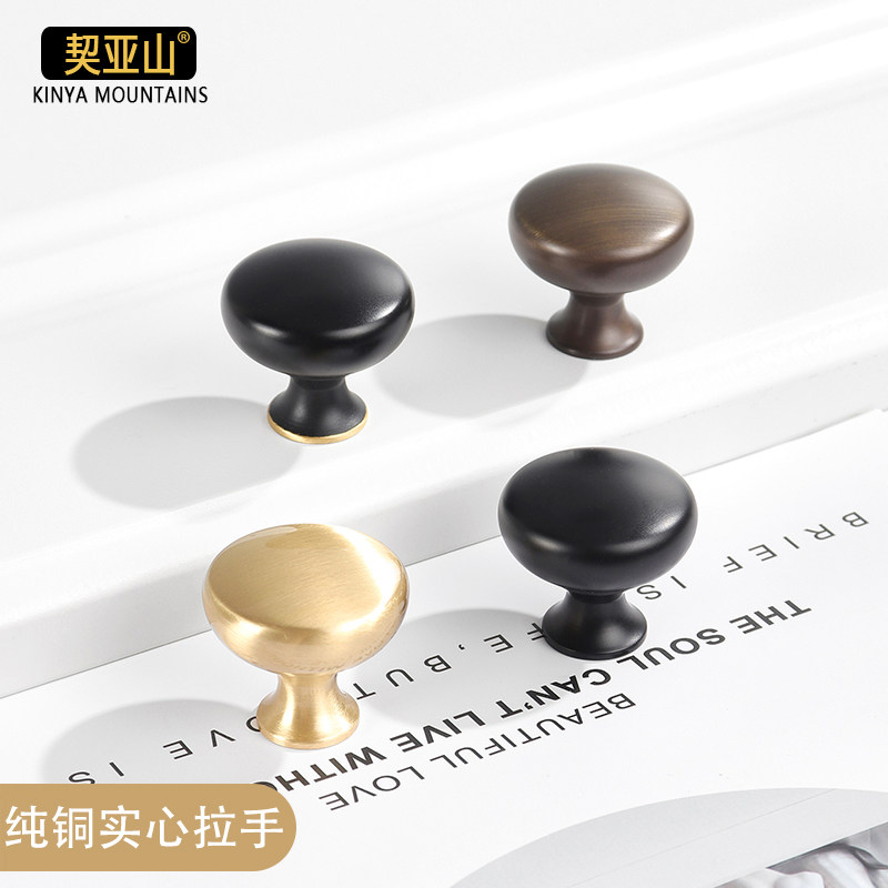 古铜色木家具柜门拉手