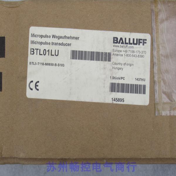 全新BALLUFF位移传感器 BTL5-T110-M0650-B-S103巴鲁夫BTL01LU