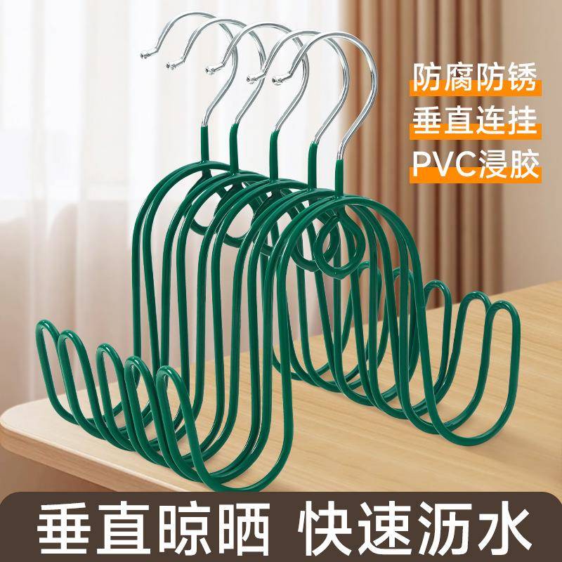 晒鞋子神器晾鞋架挂钩专用衣架阳台室内沥水简易家用挂鞋架专用架