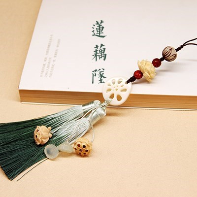 魏无羡同款莲花吊坠子陈情令菩提莲藕莲蓬藕片流苏吊坠汉服配饰品在类目 饰品/流行首饰/时尚饰品新, 项坠/吊坠中 - 来自Buy2taobao.com提供专业的淘宝代购服务