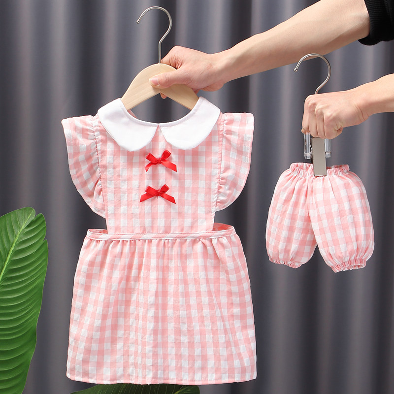 宝宝吃饭罩衣儿童防水防脏反穿衣女童夏季无袖围裙婴儿围兜口水巾,童装/婴儿装/亲子装,反穿衣/罩衣,淘宝优惠券,粉丝福利购,淘宝优惠卷