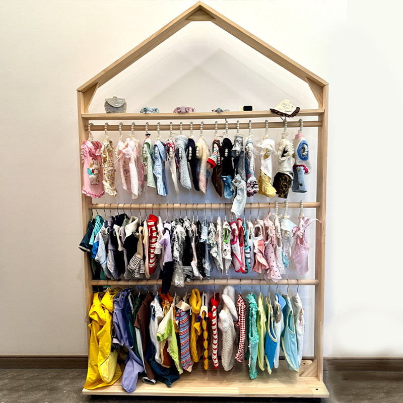 衣帽架宠物房子衣架服装店展示架