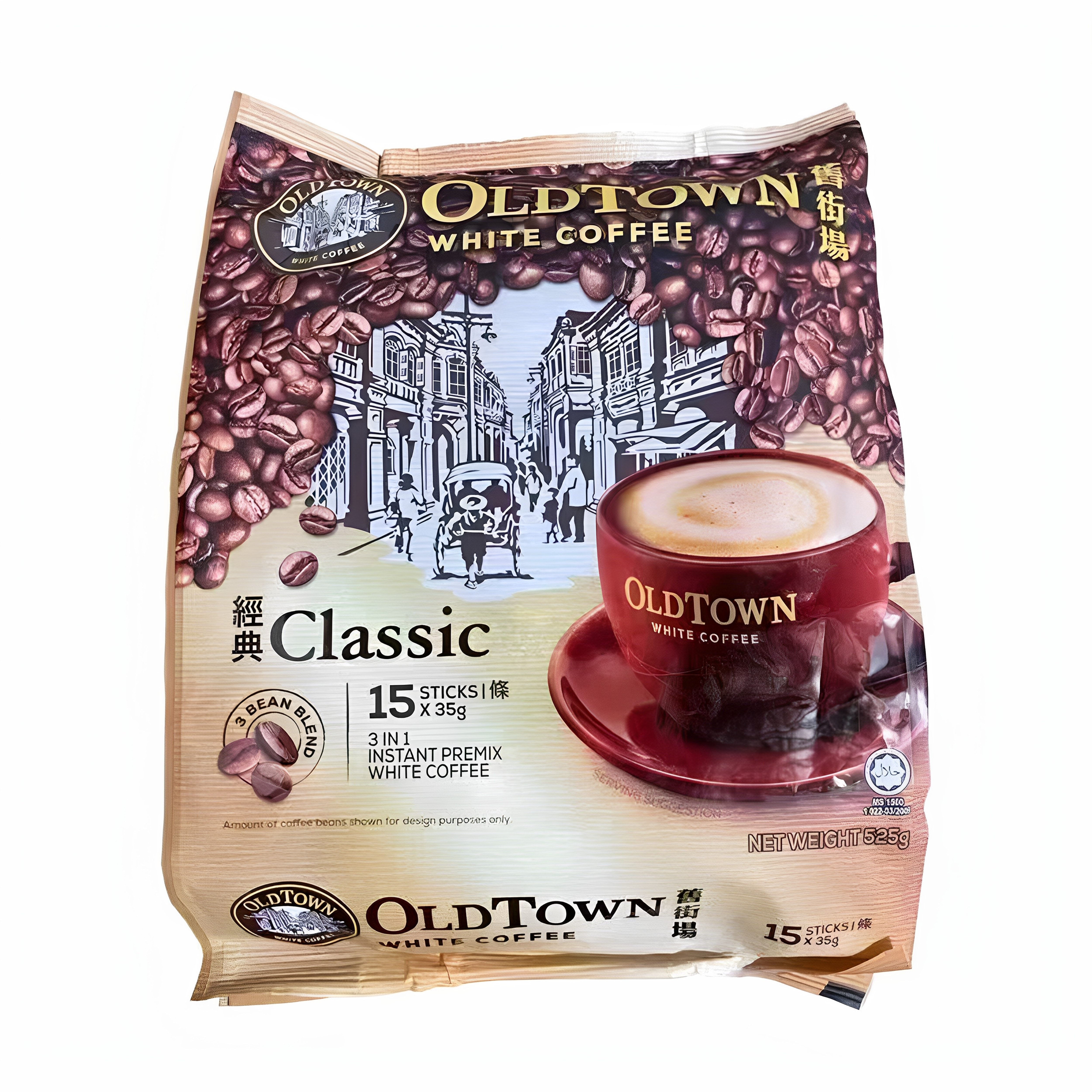 老街场旧街场原味榛果味特浓咖啡