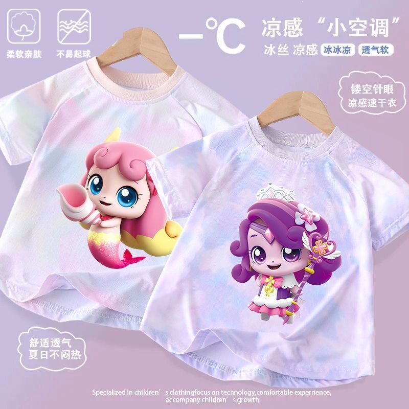 卡通女童运动套装夏季202