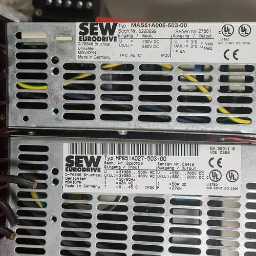 议价MAS51A005-503-00 SEW变频器 工业工控自动化驱动配件维修