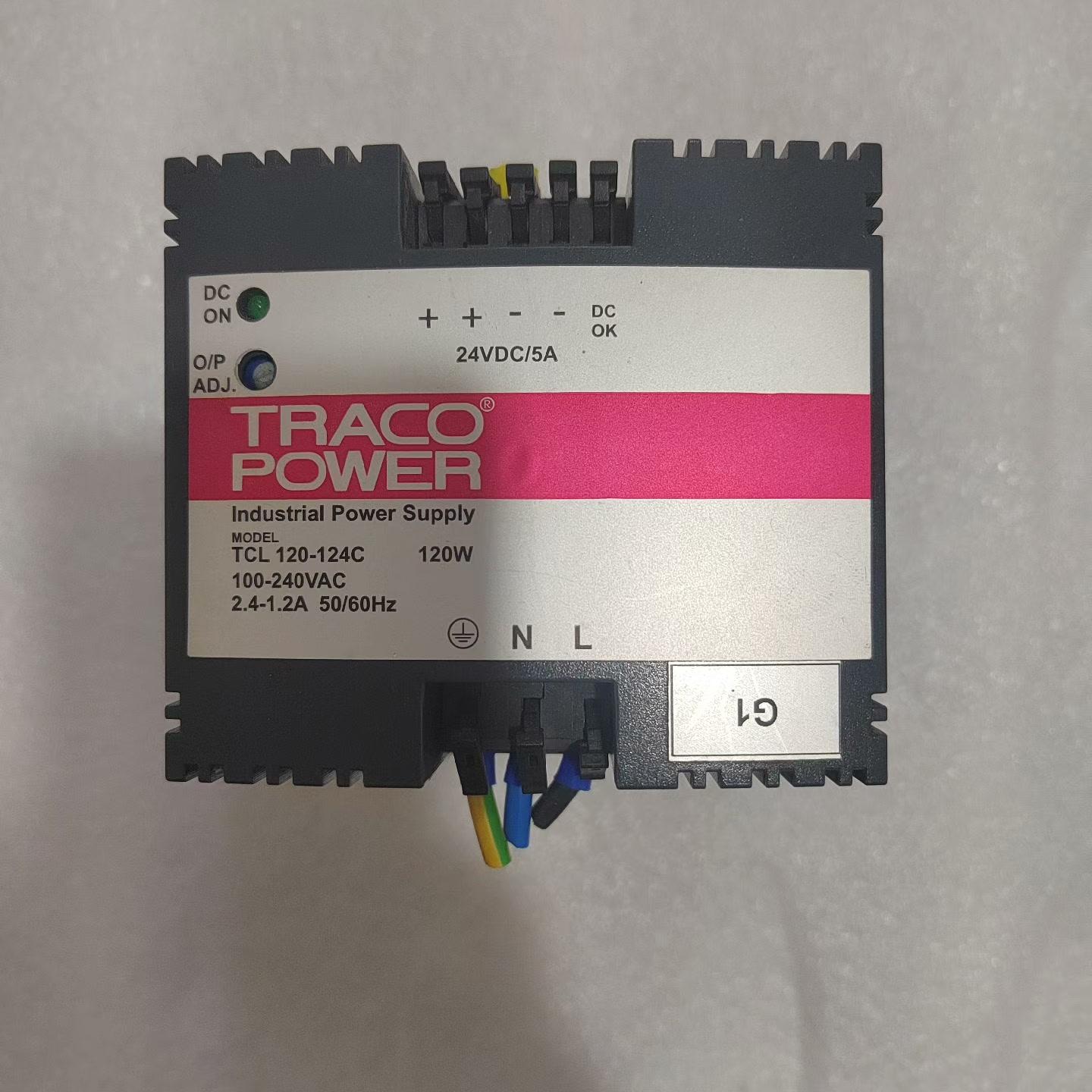 议价TCL120-124C 工业电源模块 TRACO POWER 120W 24VDC维修