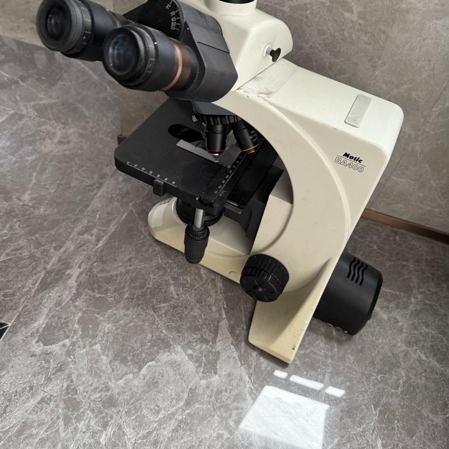 议价BA400 Motic三目生物显微镜 实验室科研检测器材维修