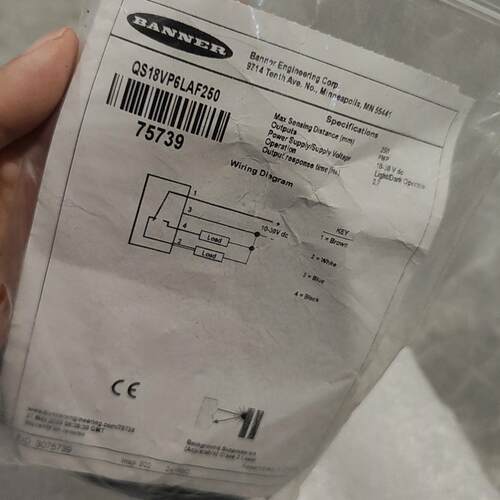 议价QS18VP6LAF250 邦纳光电传感器 10-30V DC工控配件维修