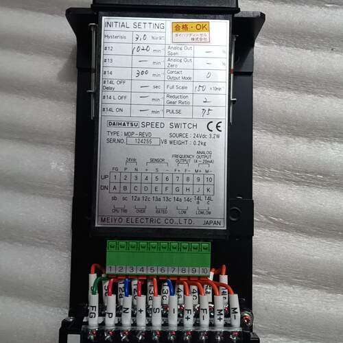 议价00853-001 MDP-REVD 大发速度开关 工业工控自动化配件维修