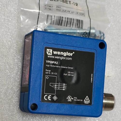 议价YP09PA3威格勒激光测距传感器工业级高精度维修