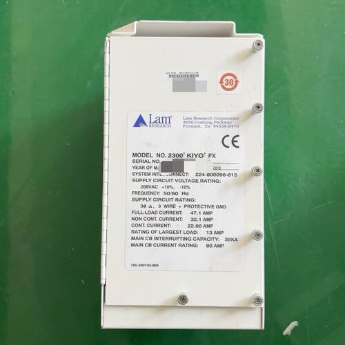 议价2300 KIYO FX 控制箱 Lam泛林工控配件维修