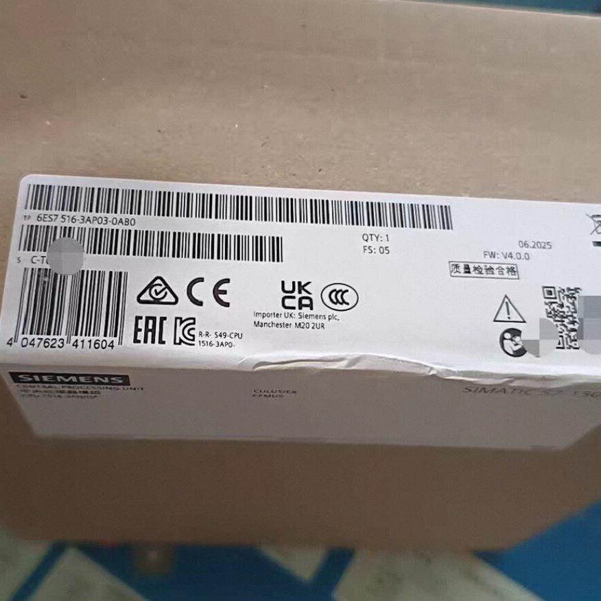 议价6ES7 516-3AP03-0AB0 工控CPU模块 质保一年包邮维修