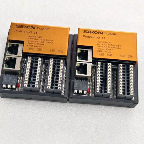 议价T120-5P Profinet I/O远程模块 胜蓝一体式I/O总线模块维修
