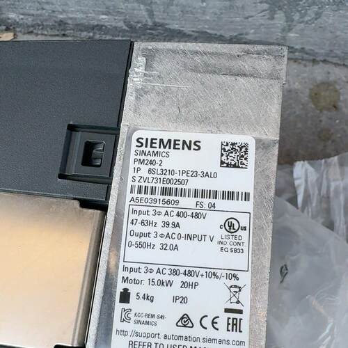 议价6SL3210-1PE23-3AL0 变频功率模块 PM240-2 15kW工控模块维修