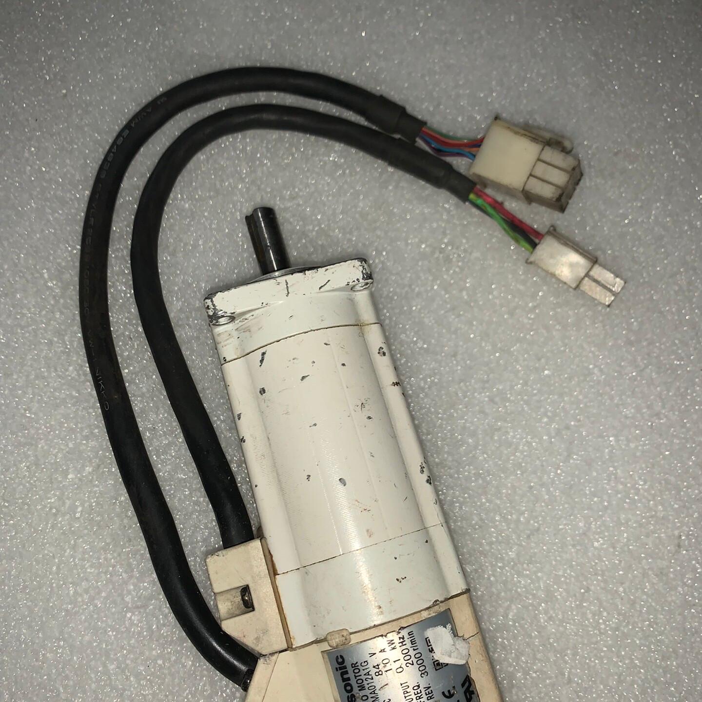 议价MSMA012A1G 伺服电机 松下100W 工控自动化配件维修