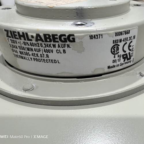 议价RH31M-4EK.2C.1R ZIEHL-ABEGG施乐百工业风机维修