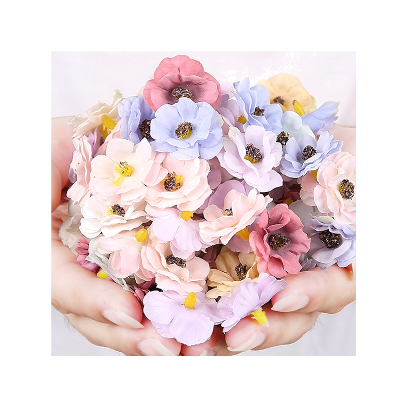 DIY迷你小雏菊材料点缀糖盒花朵