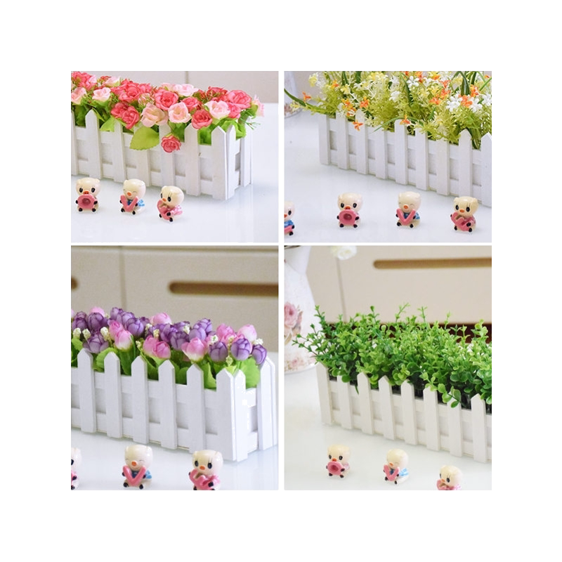 仿真花客厅装饰假花小盆栽电视柜