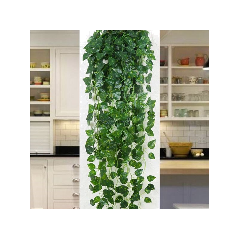 仿真植物墙面室外室内绿萝垂吊篮