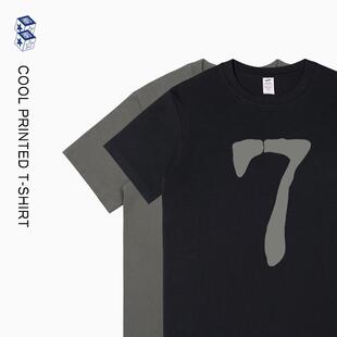 广州市惠本制衣有限公司230g纯棉数字图案短袖t恤休闲风2026年新