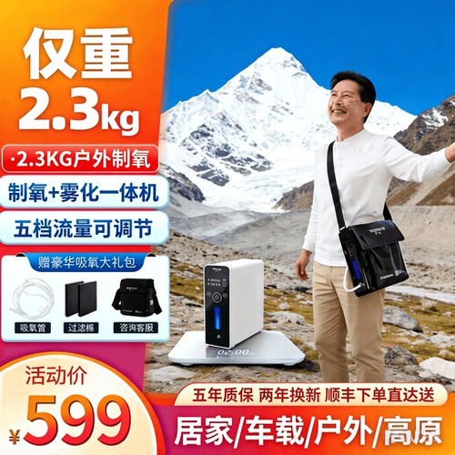 多功能家用户外车载便携制氧机