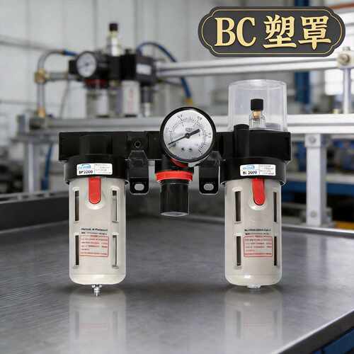 源头BF+BR+BL气源处理器BC2000三联件油水分离器调压过滤器