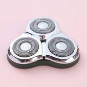 适合730USB电动剃须刀刮胡刀刀头胡须刀配件旋转三刀头