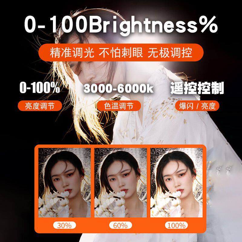 发丝补光灯直播间主播聚