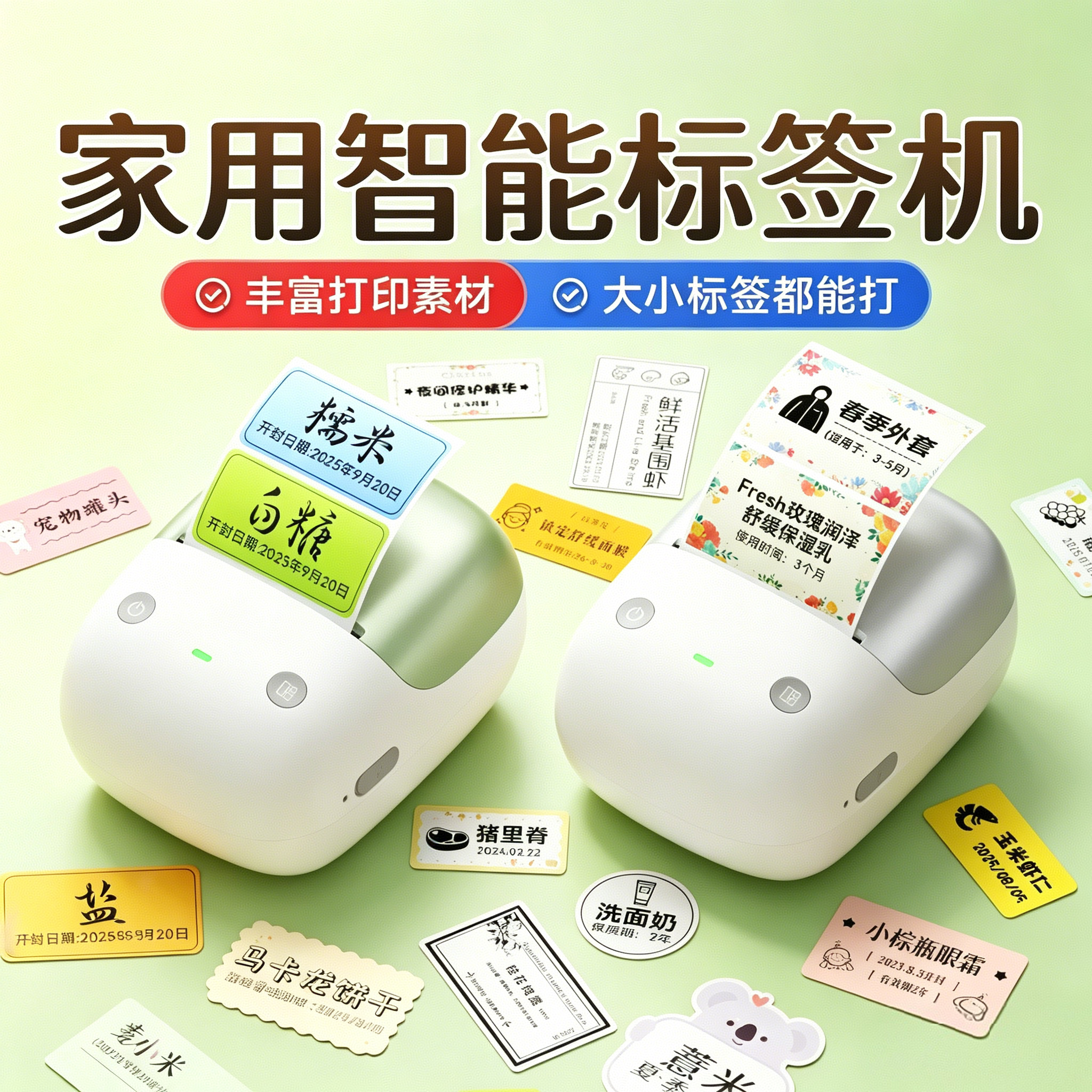 精臣B2Pro家用高清标签打印机