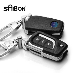 丰田雷凌16-17款穿越者钥匙包丰田FORTUNER专用汽车遥控钥匙包套