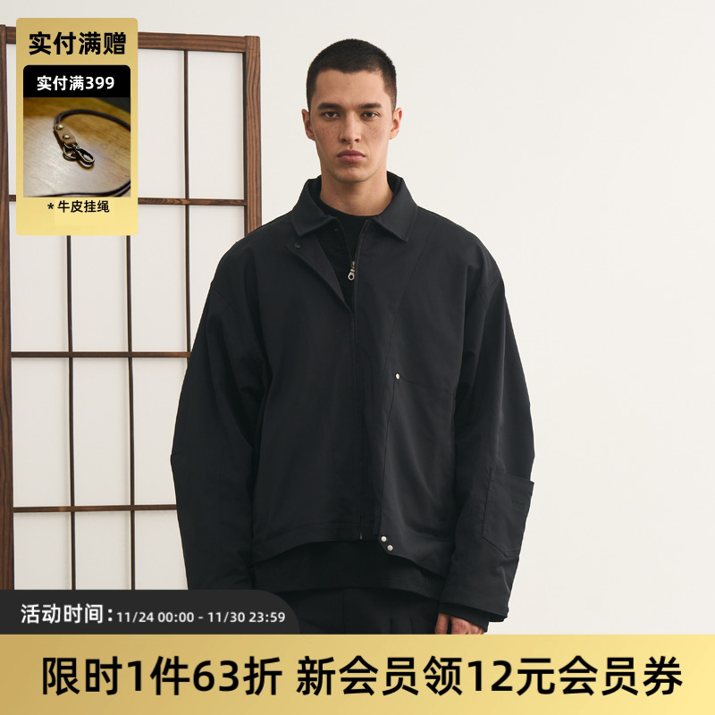 短款宽松夹克TIRES环保廓形外套