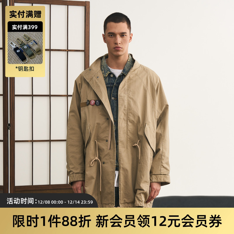 洗水M51风衣TIRES工装宽松