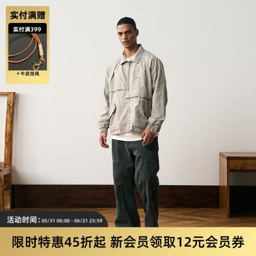TIRES底特律夹克水洗工装复古
