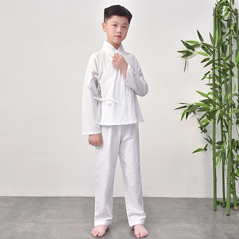 儿童汉服古装内搭睡衣中裤新品