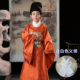 2025原创橘色儿童官服补汉服男童女童仿妆花圆领袍礼服明制古装 秋