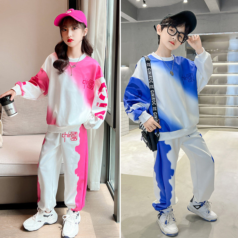 儿童爵士舞国潮嘻哈街舞演出服秋