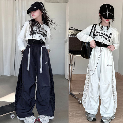 女童嘻哈美式街头爵士练功服