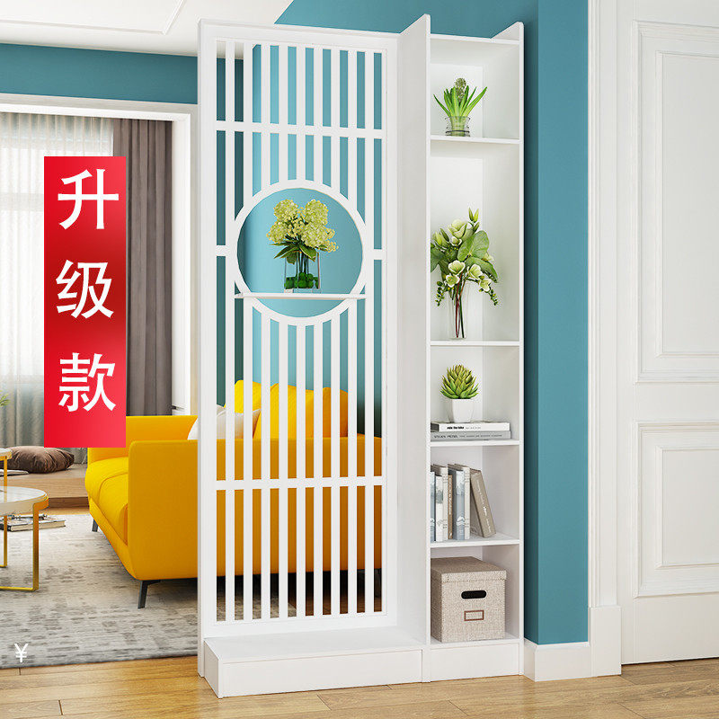 简约现代屏风隔断客厅进门遮挡入户玄关柜创意装饰墙入门口间厅柜_虎窝淘