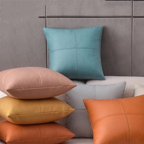 防水科技布抱枕套沙发客腰靠