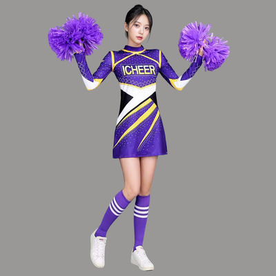 爵士啦啦操舞蹈艺考表演比赛演出服冰舞花样滑冰竞技健美操服竞技