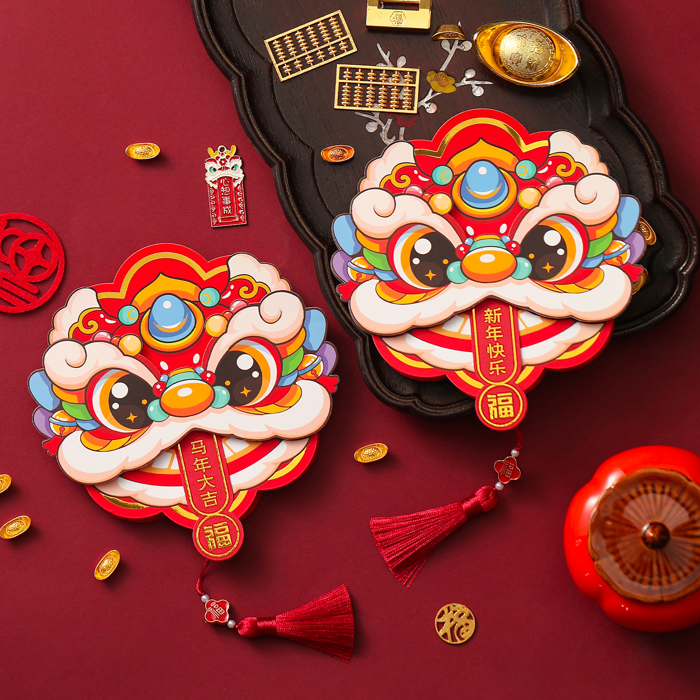 新年超大折叠红包2025新款马年创意个性利是封过年拜年压岁钱包袋